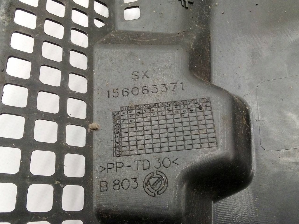 фото №9, Жабо пластик решётка alfa romeo 159 156063371 оригинал