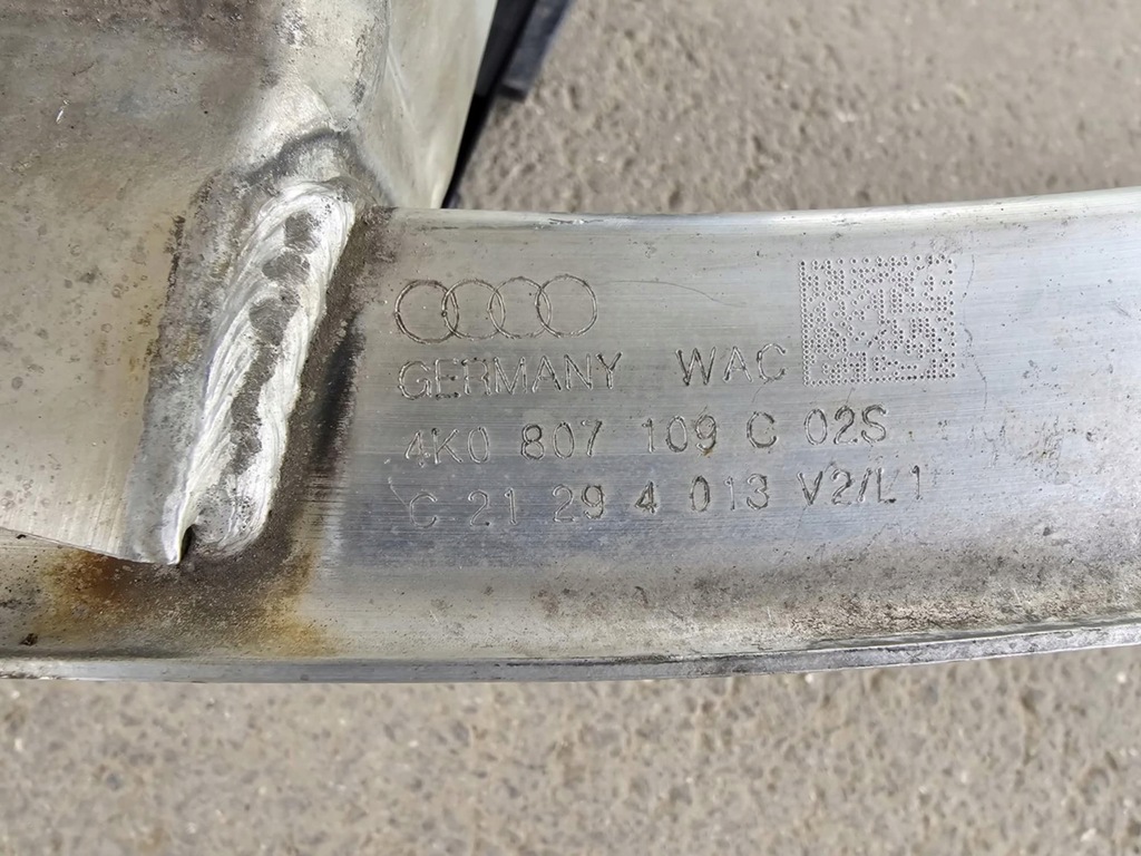 фото №10, Комплект радіатор вентилятори pas передній підсилювач балка audi rs7 4k