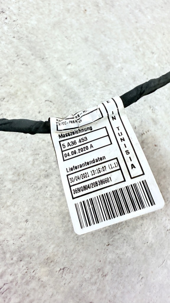 фото №12, Bmw g26 электропроводка жгут датчиков парковки 6x pdc 5a36455