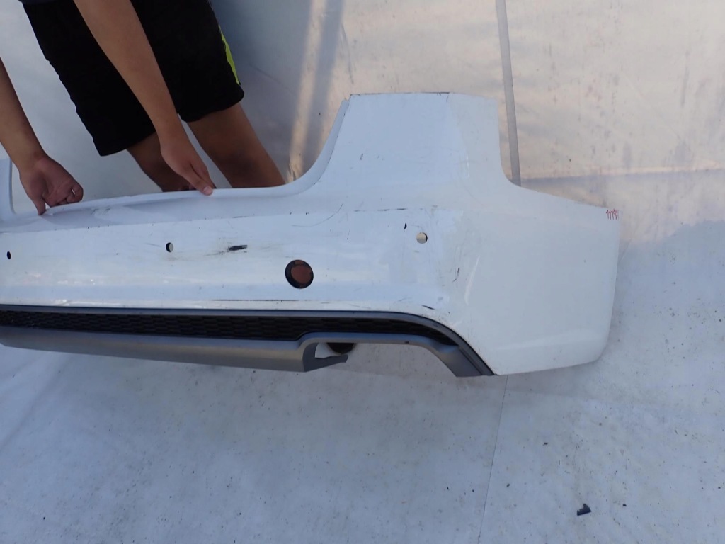 Audi a6 c7 sedan s-line lift 14-18 бампер задняя pdc Оригинал