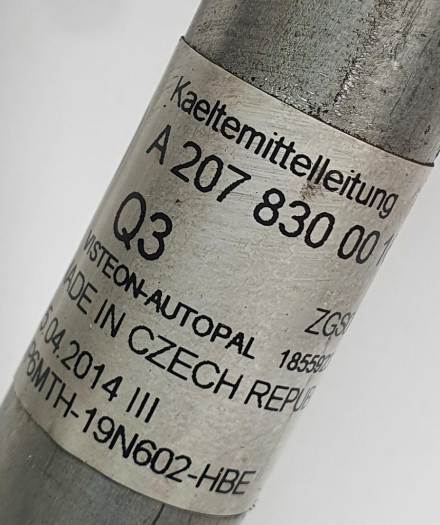 фото №6, Wąż трубка кондиціонера mercedes w207 a2078300016