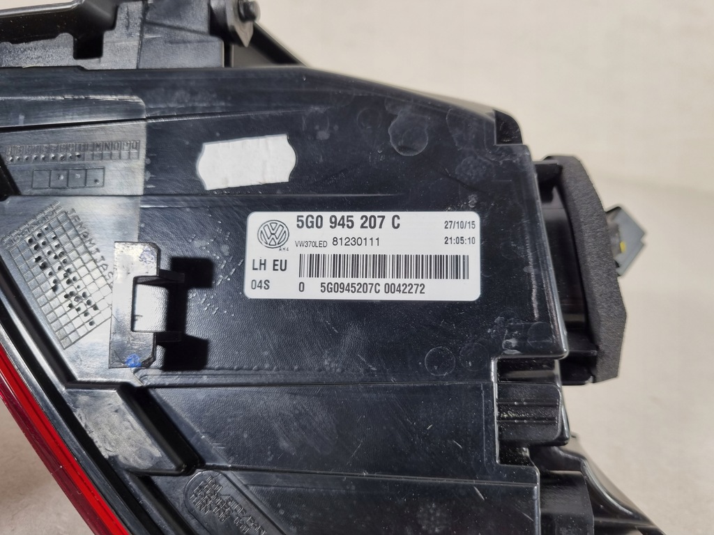 фото №7, Vw golf 7 vii 5g0 gti r-line левая лампа задняя led