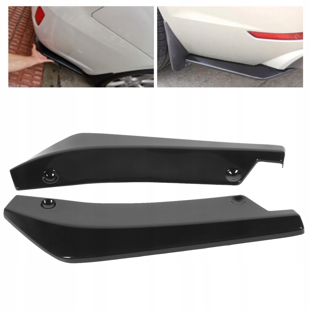 фото №5, 2 szt. диффузор заднего бампера спойлер anti