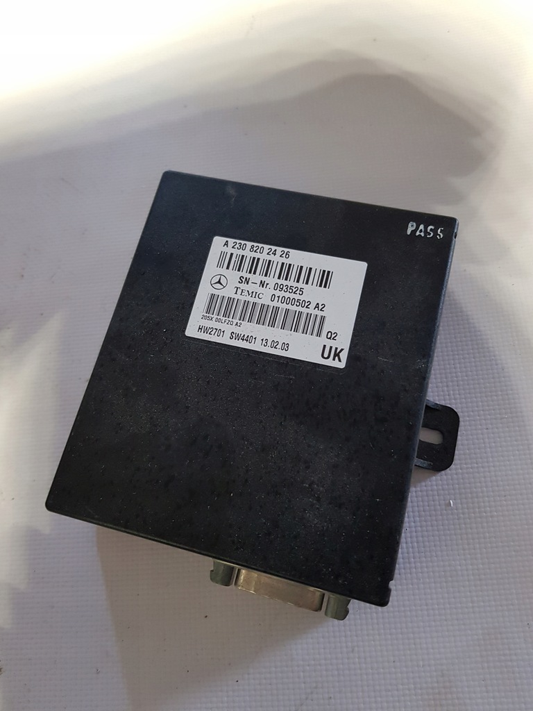 фото №1, Mercedes r230 модуль голосовий 2308202426