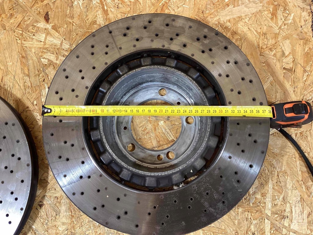 Купити Porsche 911 992 гальмівні диски гальмівні задній комплект 992615601h 992615602h