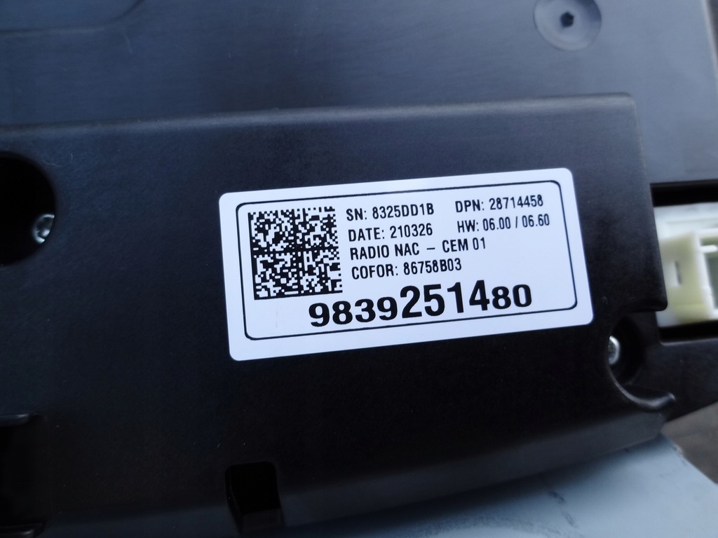 фото №5, Opel grandland x 2021 навигация экран радио europa