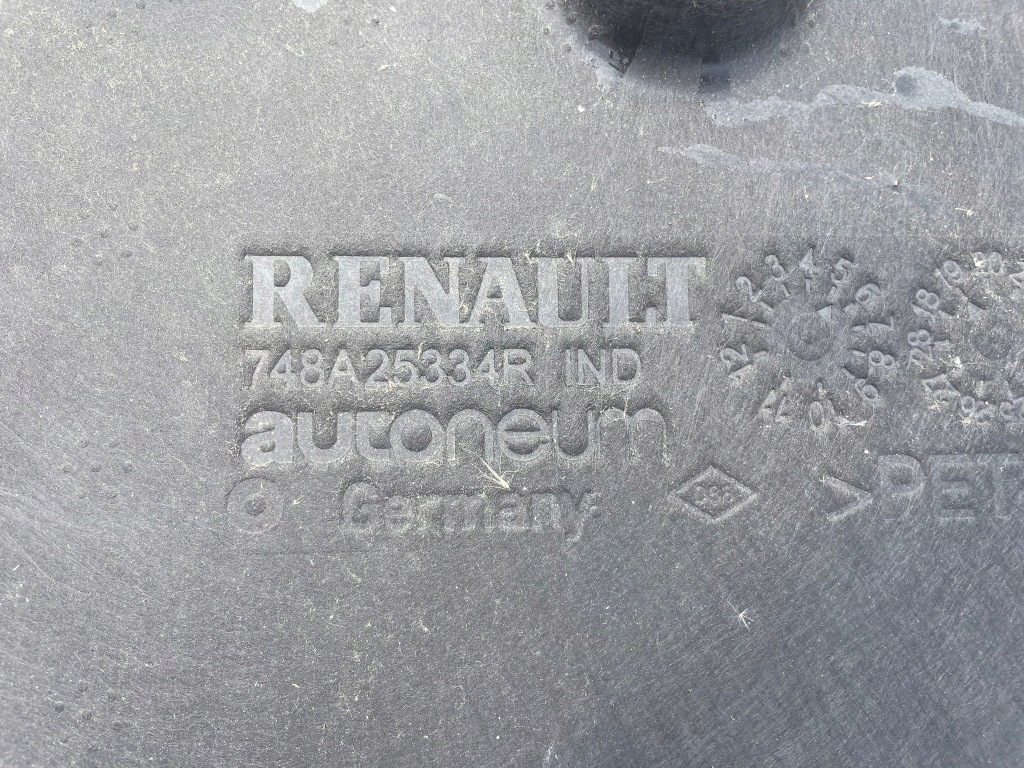 фото №3, Плита захист підвіска renault captur ii 1.0 tce 748a25334r