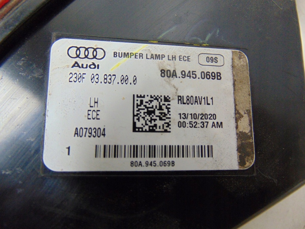 фото №13, Лампа левая задняя w бампер audi q5 2017- 80a945069b europa