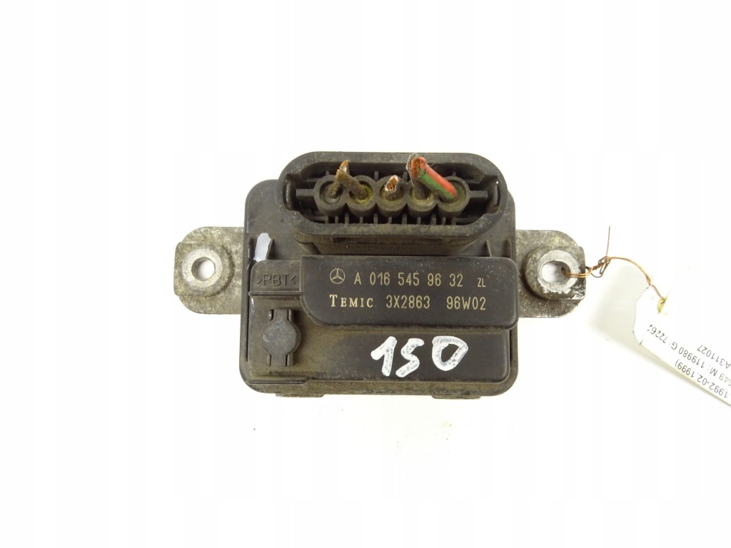 фото №1, Mercedes sl блок керування модуль вентилятора a0165459632