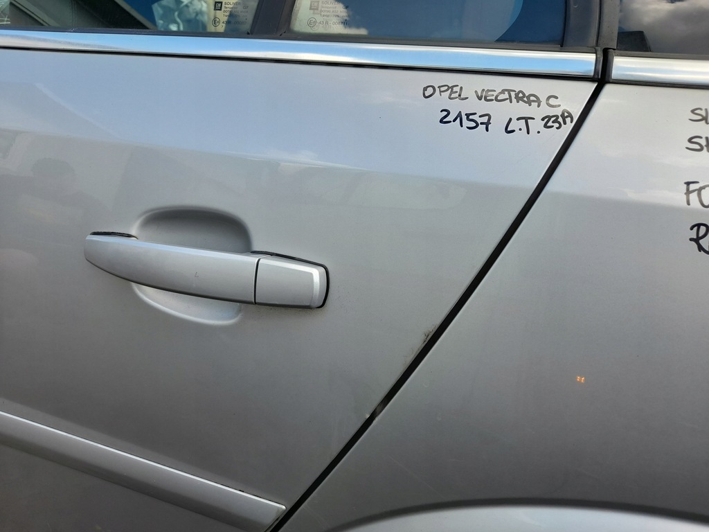 фото №7, Opel vectra c дверь левый задняя левая задние z157