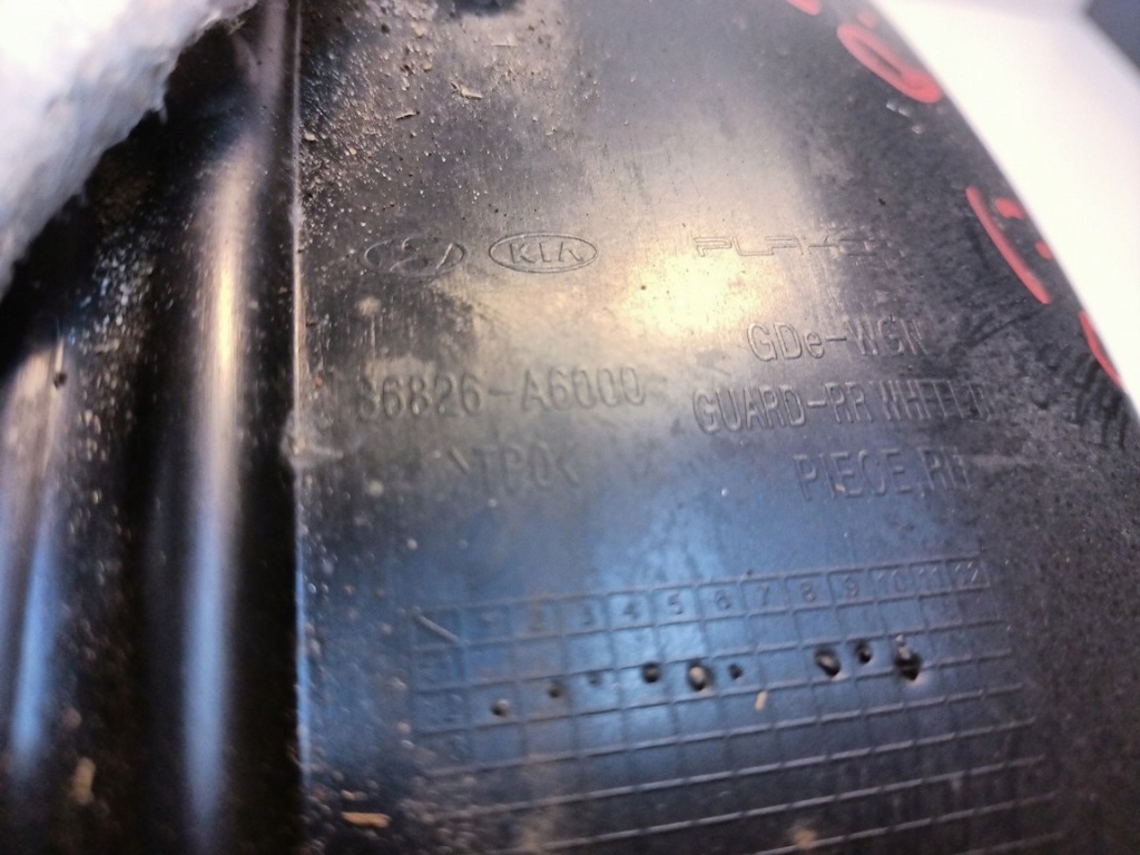 фото №5, Hyundai i30 ii hb подкрылок левый правый задняя 2012-