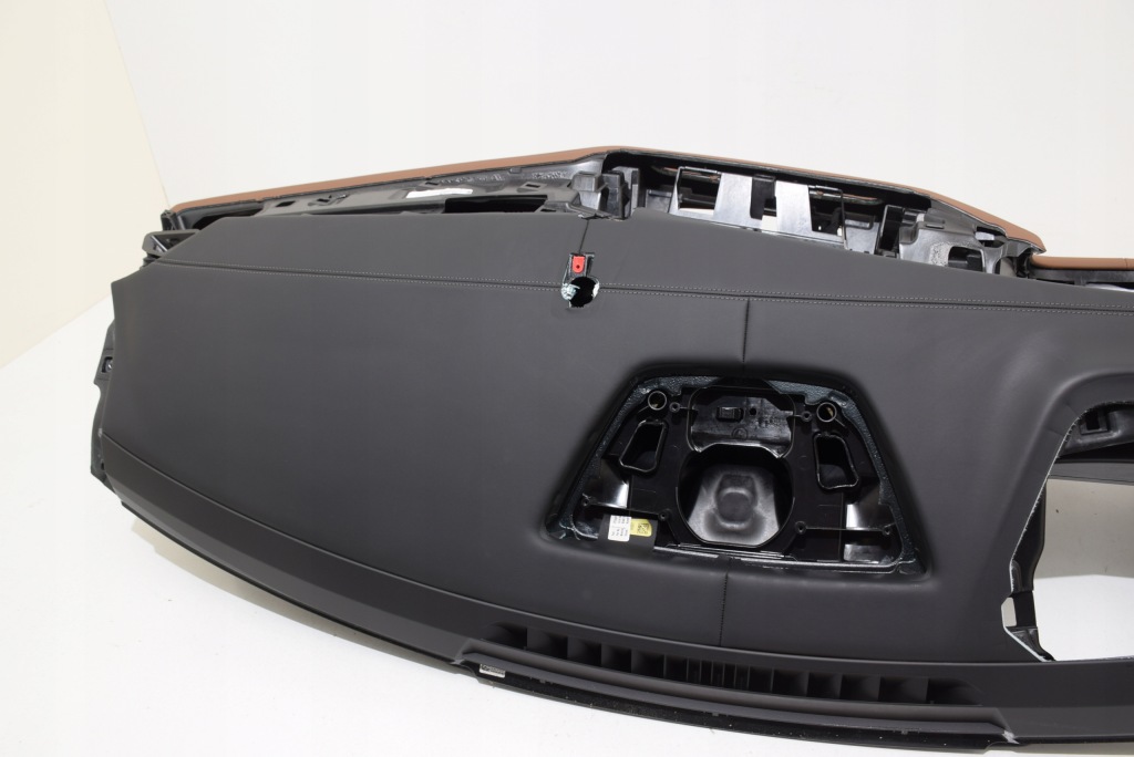 фото №14, Bmw x5 g05 x5m f95 lci lift панель приладів приладова консоль шкіра hud tarumabraun