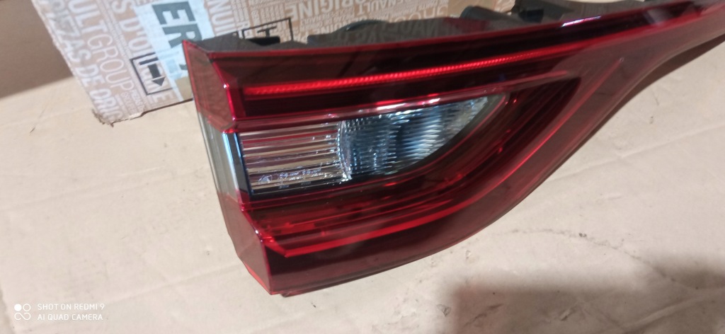 фото №4, Левая лампа w крышка renault koleos ii 265557734r nowa оригинал