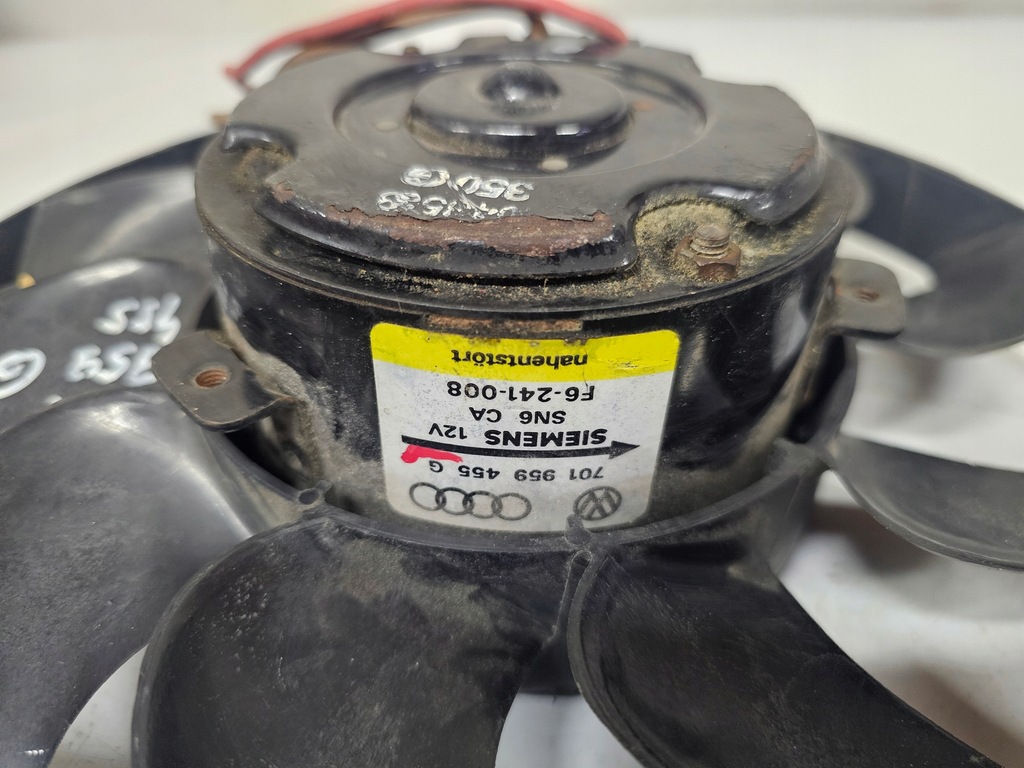 фото №8, Volkswagen t4 вентилятор радиатора 701959455g