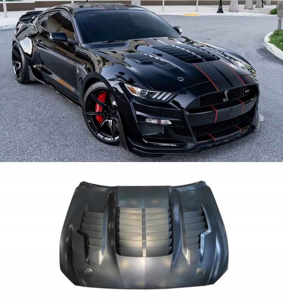 фото №1, Ford mustang 15 - 17 капот крышка двигателя