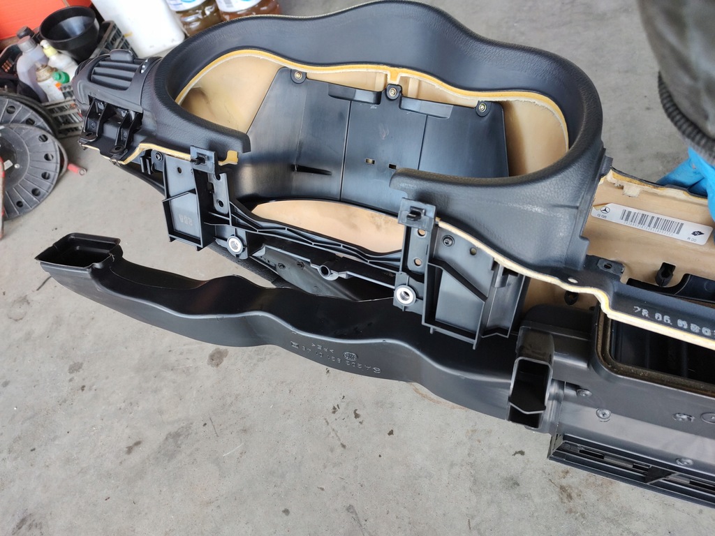 фото №8, Панель приладів приладова mercedes w203 sport coupe