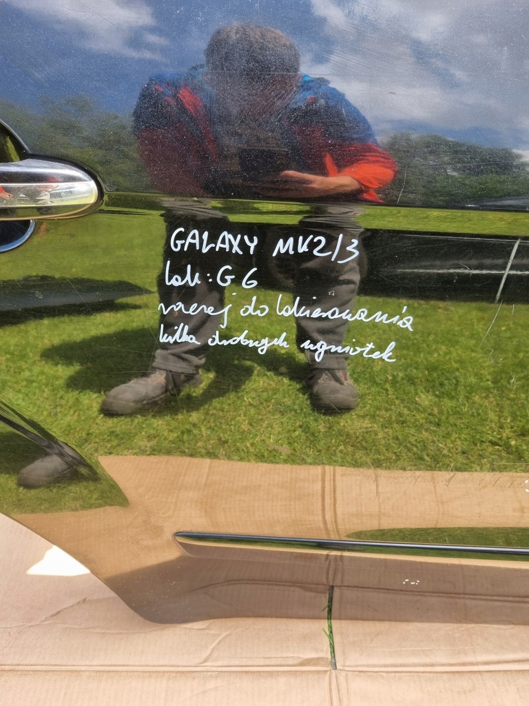 фото №9, Дверь задняя задние правое ford galaxy mk2/mk3 лак g6