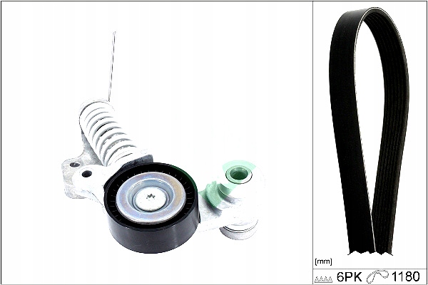 фото №2, Schaeffler ina 529 0485 10 набор ремень клиновой многоручейковый