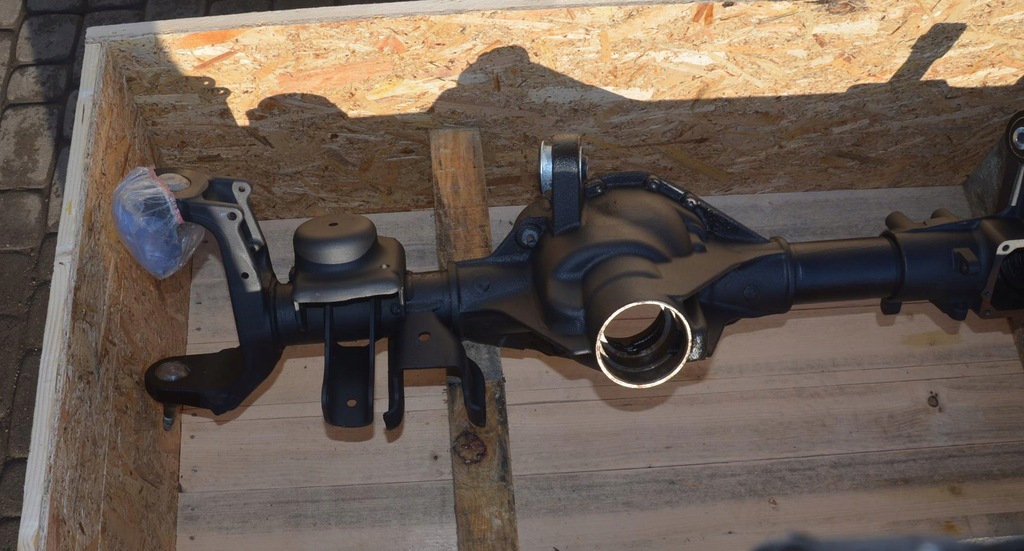 фото №7, Мост передний корпус wrangler jl sport sahara m186