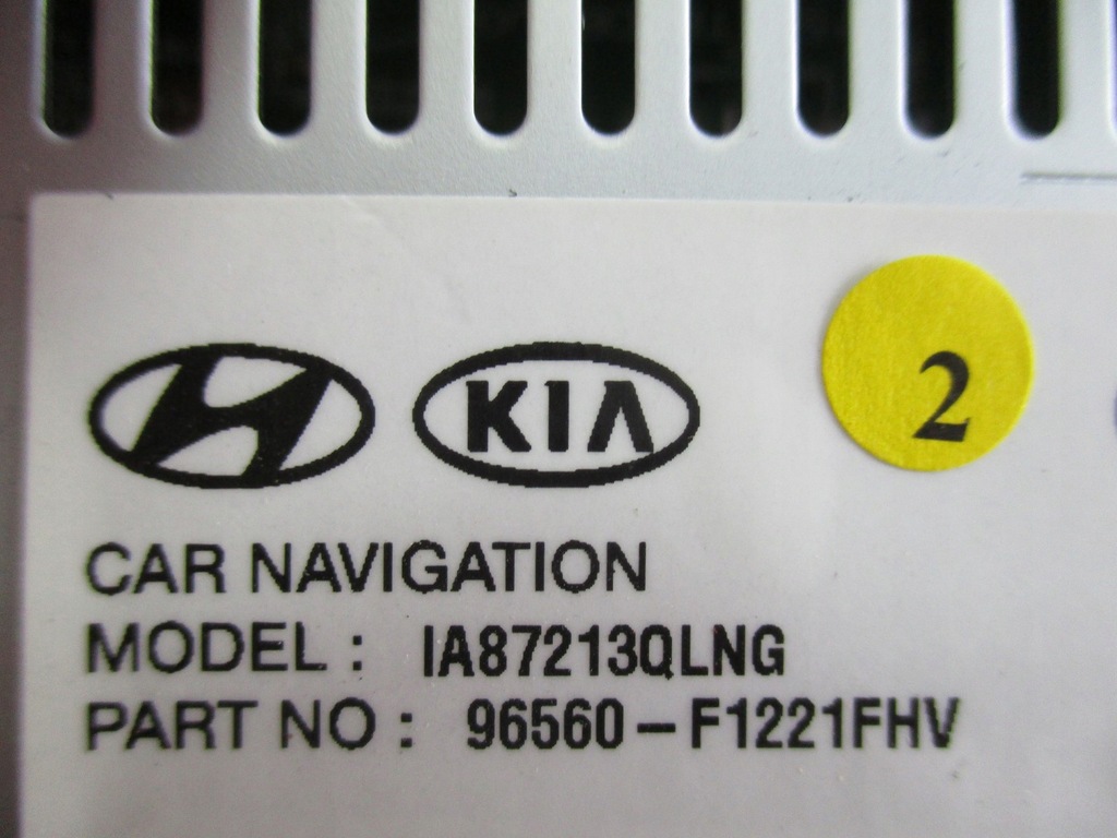 фото №6, Радио навигация kia sportage 96560-f1221fhv 96560-f1221