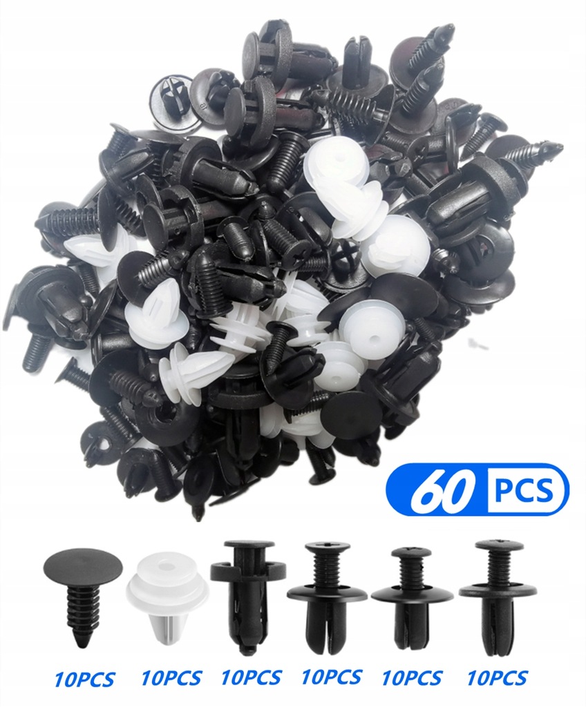 фото №6, Стиль 60 sztuk 6 кліпси do hondy pilot insight hr-v