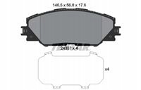 фото №1, Tex2433701 тормозные колодки ham. toyota перед rav4 iii 06-