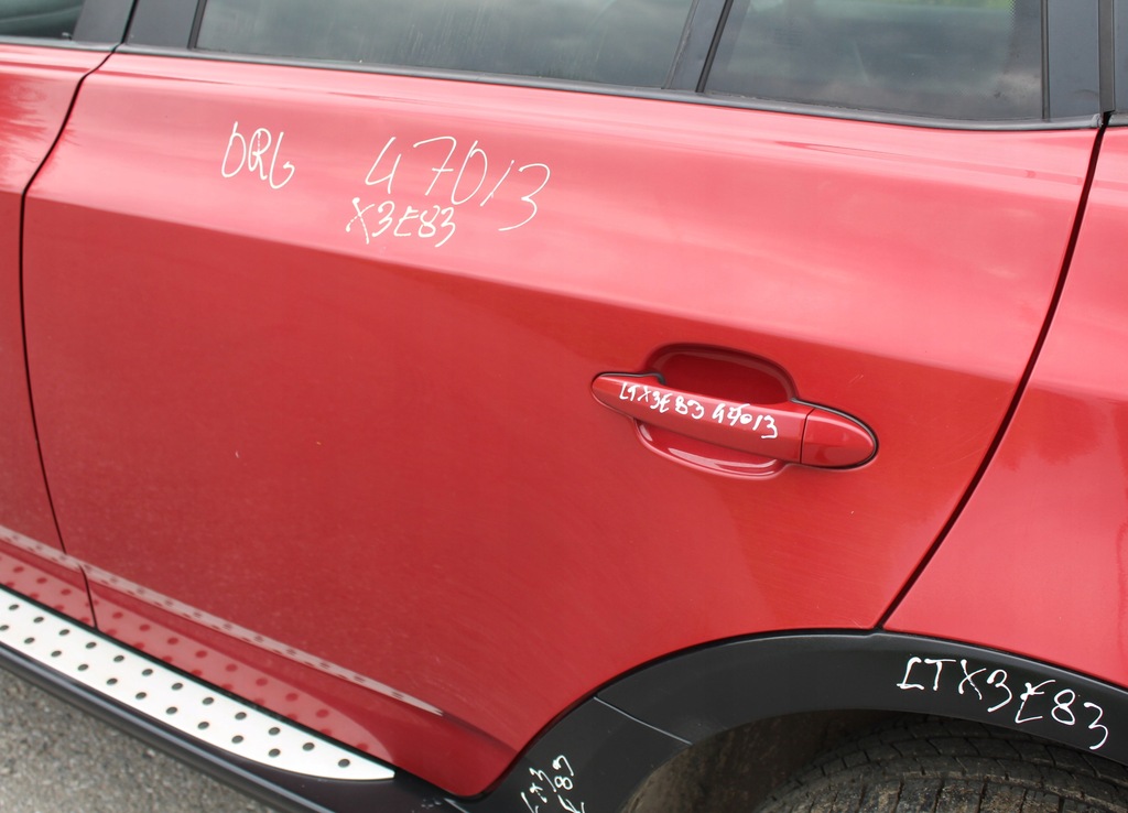 фото №5, Двері задня задні ліва bmw x3 e83 470 flamencorot