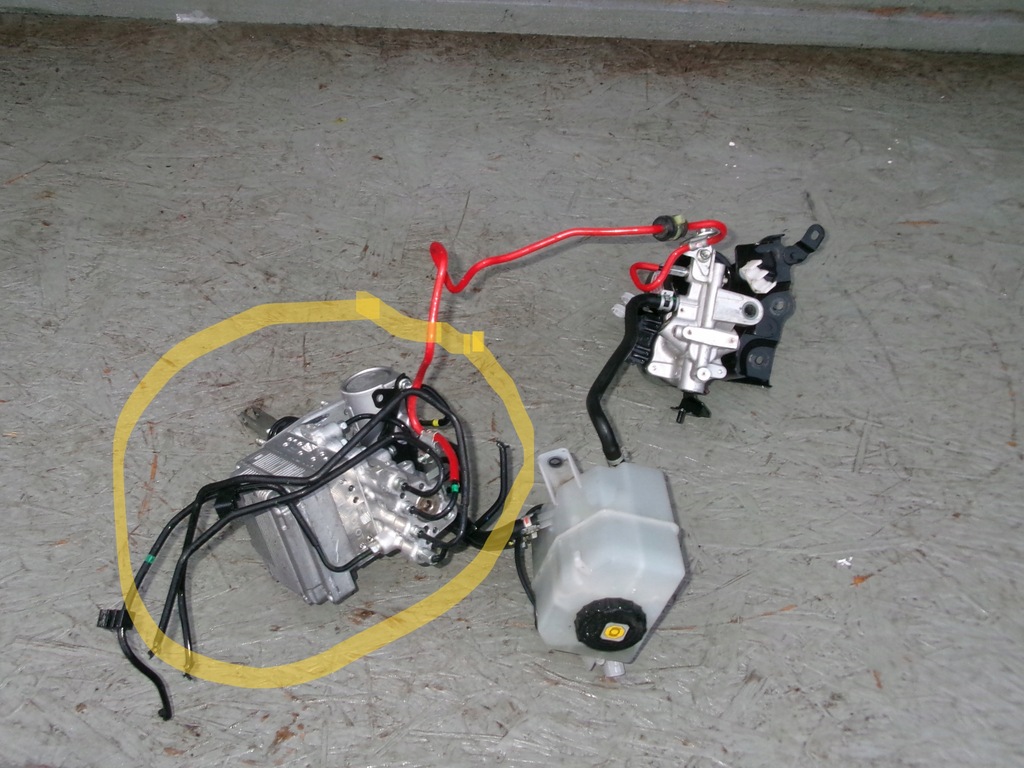 фото №1, Toyota rav4 iv гибрид насос abs