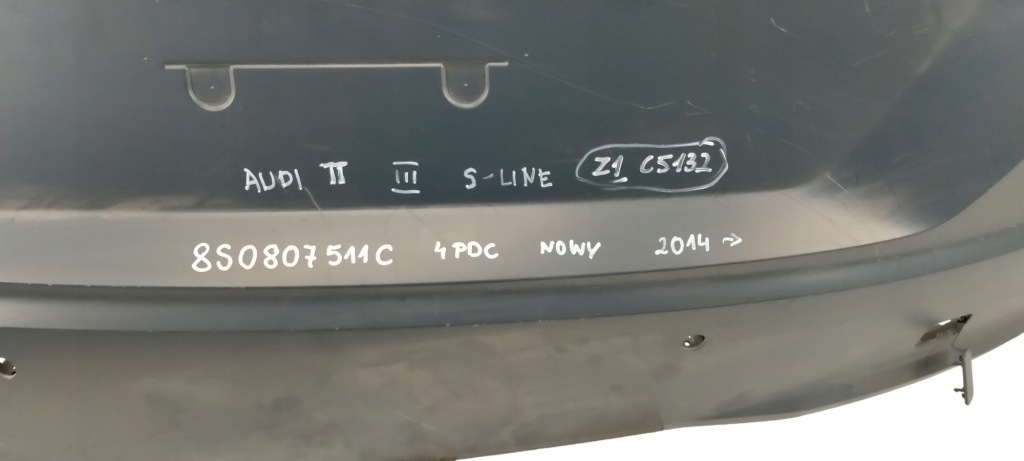 фото №8, Audi tt s-line 8s0 2014- бампер задній задня 8s0807511c 4xpdc