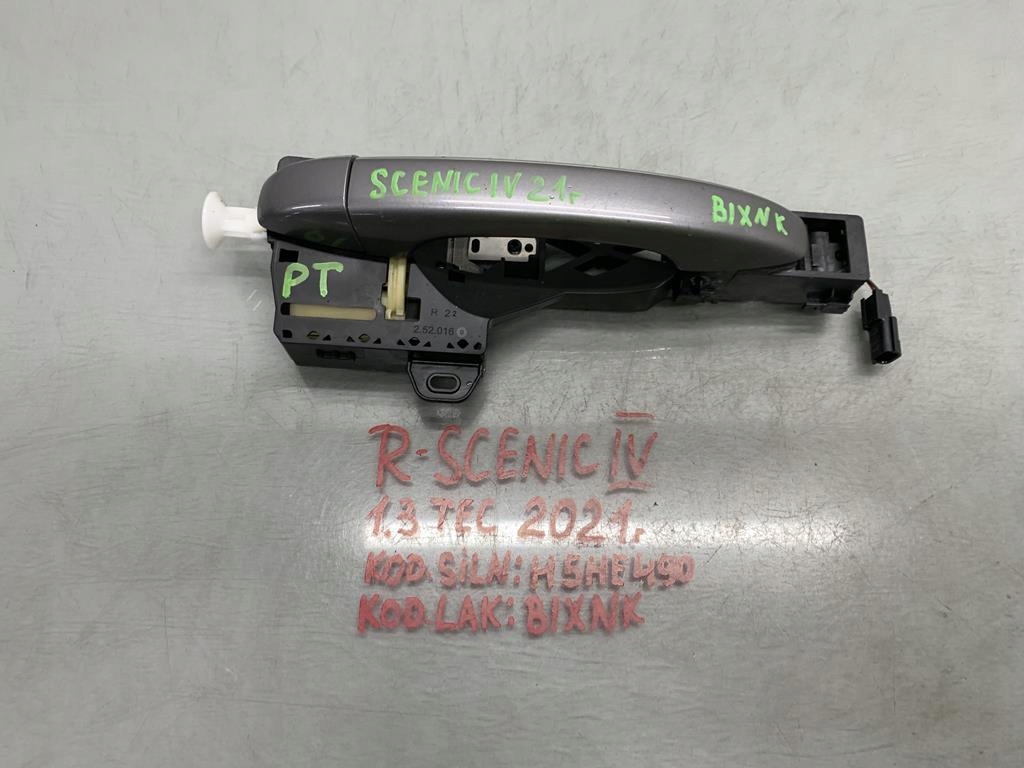 фото №1, Ручка двері правий задня renault scenic iv 1.3 tec 21 r 806067663