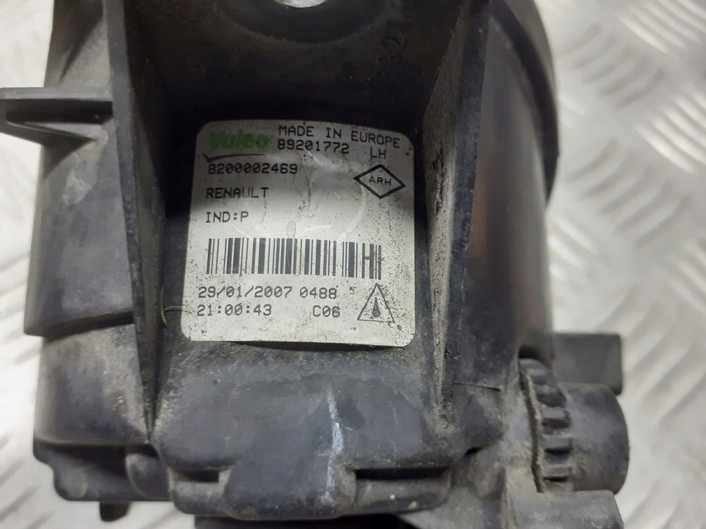 фото №2, Протитуманна фара лівий renault thalia i 1.2 8200002469