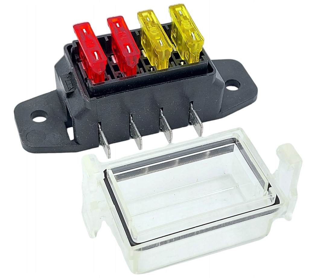 фото №1, Коробка роз'єм корпус запобіжників uni 4 pól