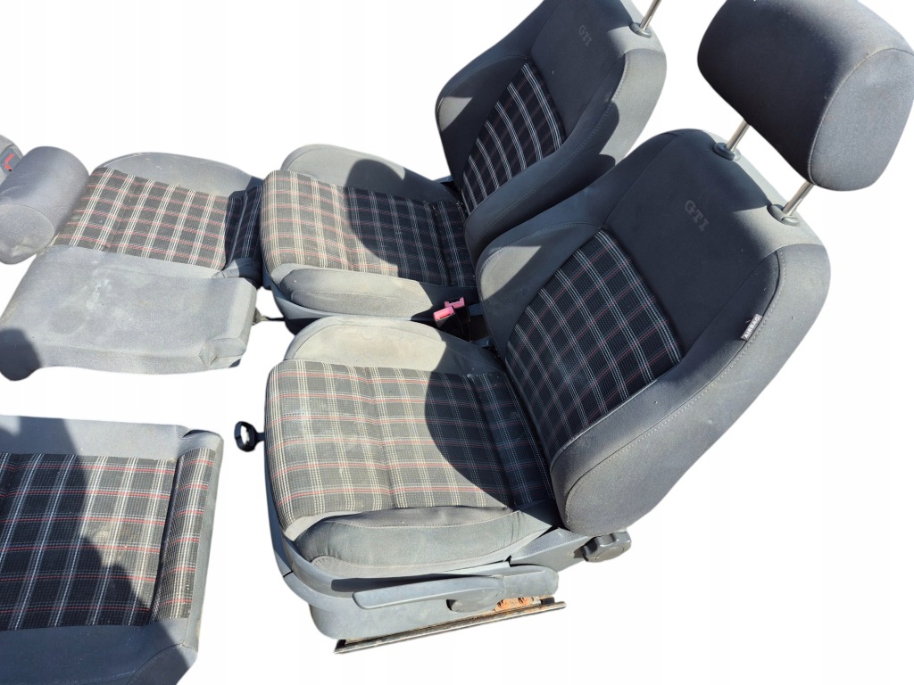 фото №8, Комплект сидений ремни vw polo 9n lift gti europa