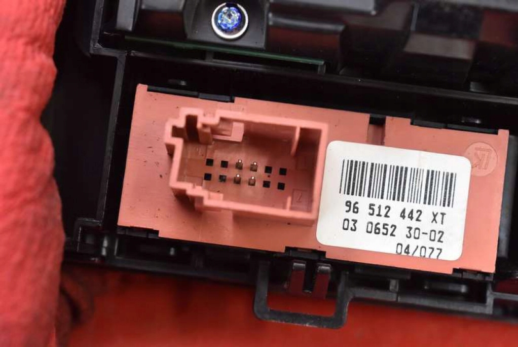 фото №10, Панель керування обдув кондиціонер 96533783yw00 peugeot 407 04-10