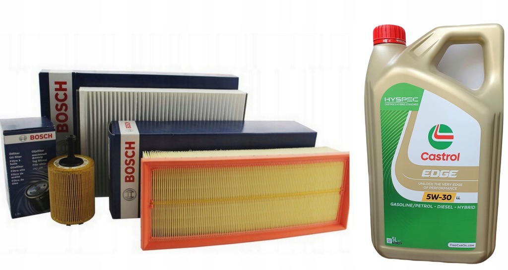 фото №1, Набір фільтрів bosch+ олія vw passat b7 1,6 2,0tdi