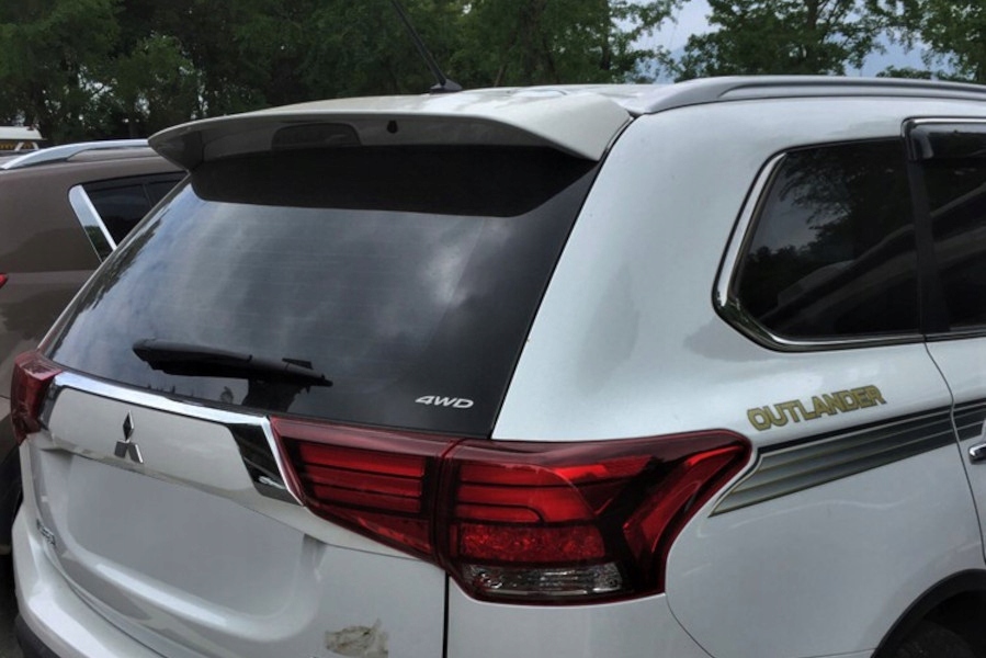 фото №1, Спойлер козирок do mitsubishi outlander iii 2012-2022 abs тюнінг sobmart