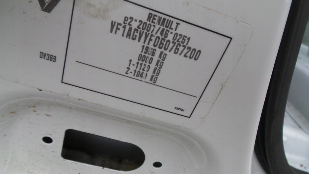 фото №6, Крыло задний задняя четверть левый pas задний renault zoe 2019 порог блок двигателя левая