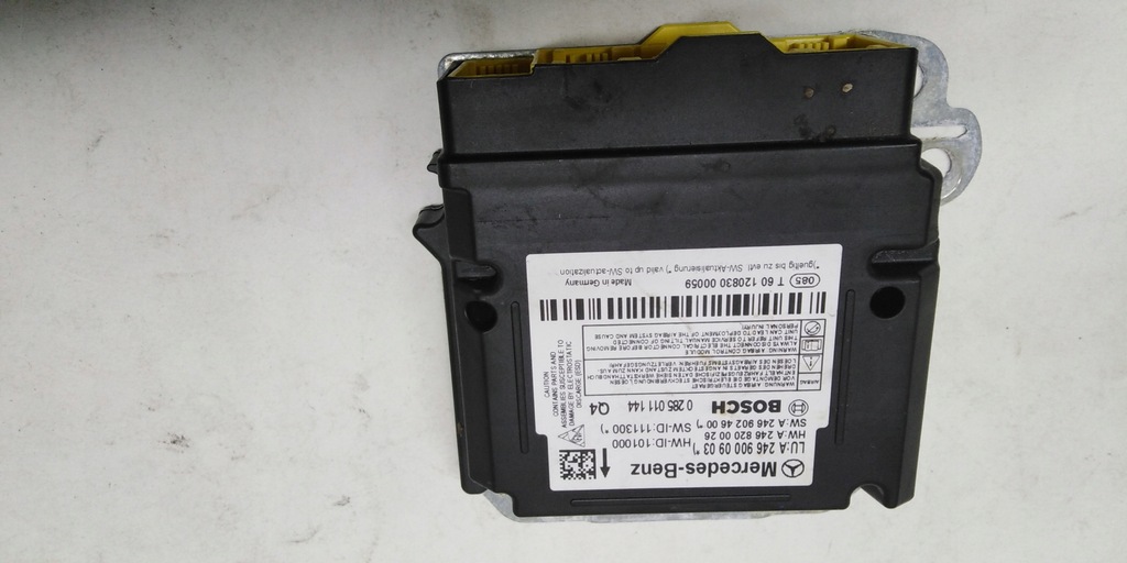 фото №1, Модуль датчик подушка безопасности mercedes-benz оригинальный номер a2469000903