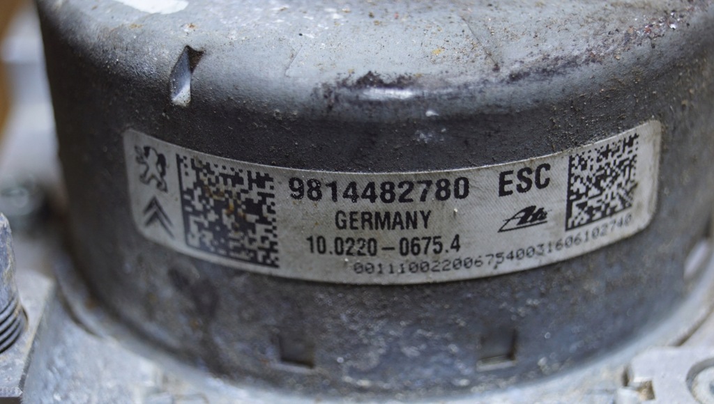 фото №8, Насос abs peugeot 208 2008 i citroen c4 cactus 9814482780