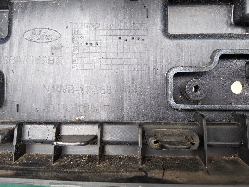 фото №8, Ford ranger vi 6 wildtrak 22- бампер перед передній оригінал