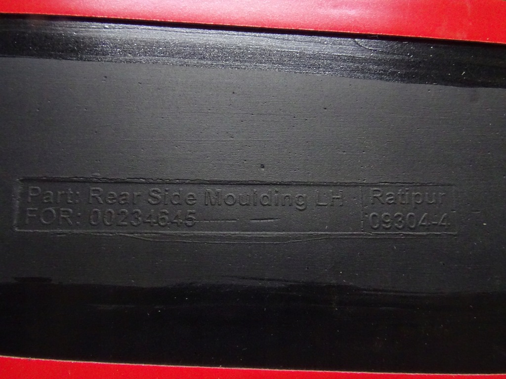 фото №6, Молдинг боковая левый задняя suzuki 00234645-09304-4
