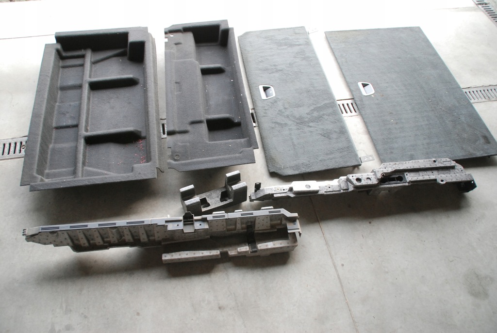 фото №4, Volvo xc90 i lift пол багажника обшивка kpl.