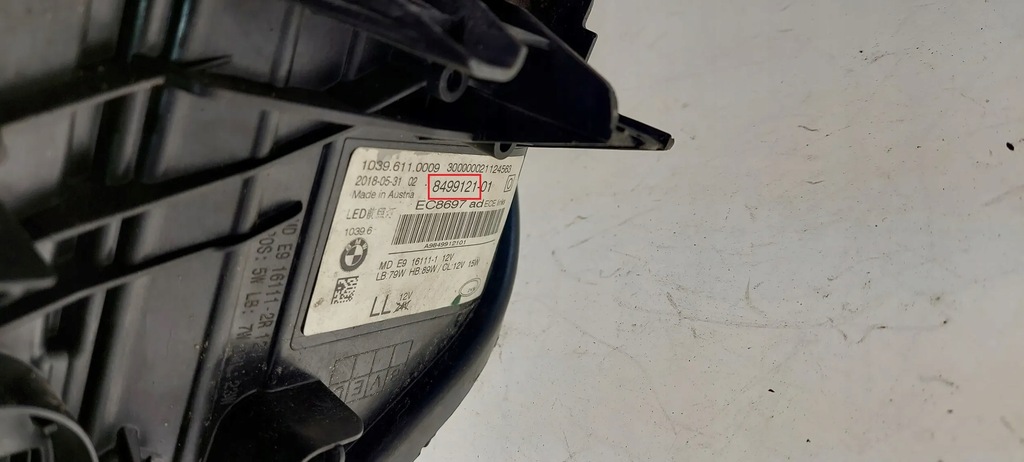 фото №7, Bmw 5 g30 g31 2018 лампи передні