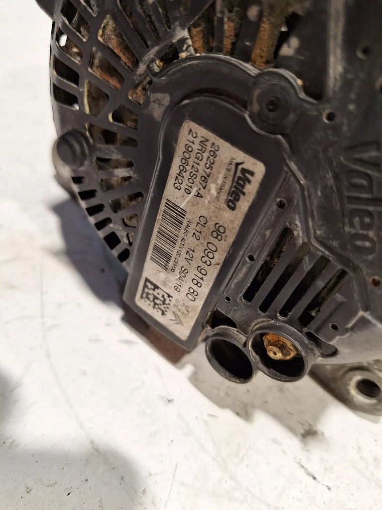 фото №5, Генератор 9809391880 peugeot 2008 1.2thp