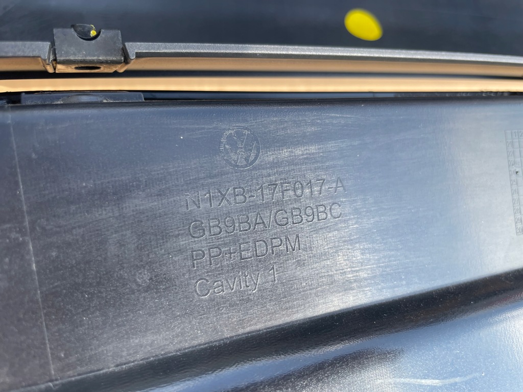 фото №16, Бампер решётка радиатора vw amarok ii 2022- w цвет lc9x камера kompletny jak новый