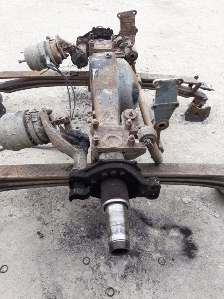 фото №1, Daf lf 55 балка мосту корпус міст, ресори, 22,5"