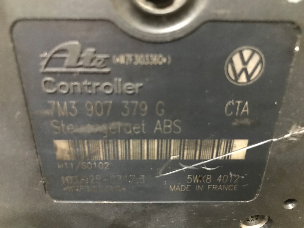 фото №6, Ford galaxy mk1 lift sharan насос abs 7m3614111q