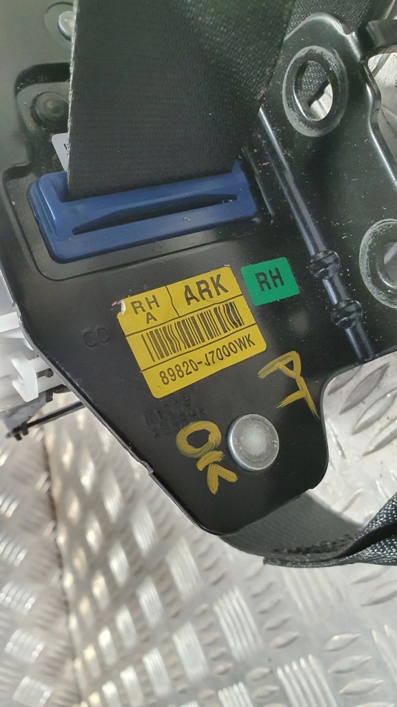 фото №2, Pas безпеки правий задня kia ceed iii hb 18-