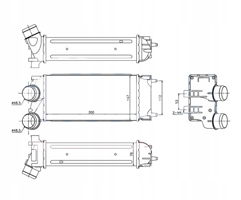 Купить Интеркулер peugeot 5008 10.09- 0384n9