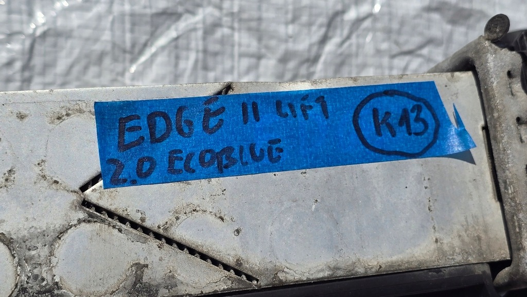 фото №9, Радіатор інтеркулер ford edge mk2 2.0 ecoblue lift k2g3-8d048-db qq-1